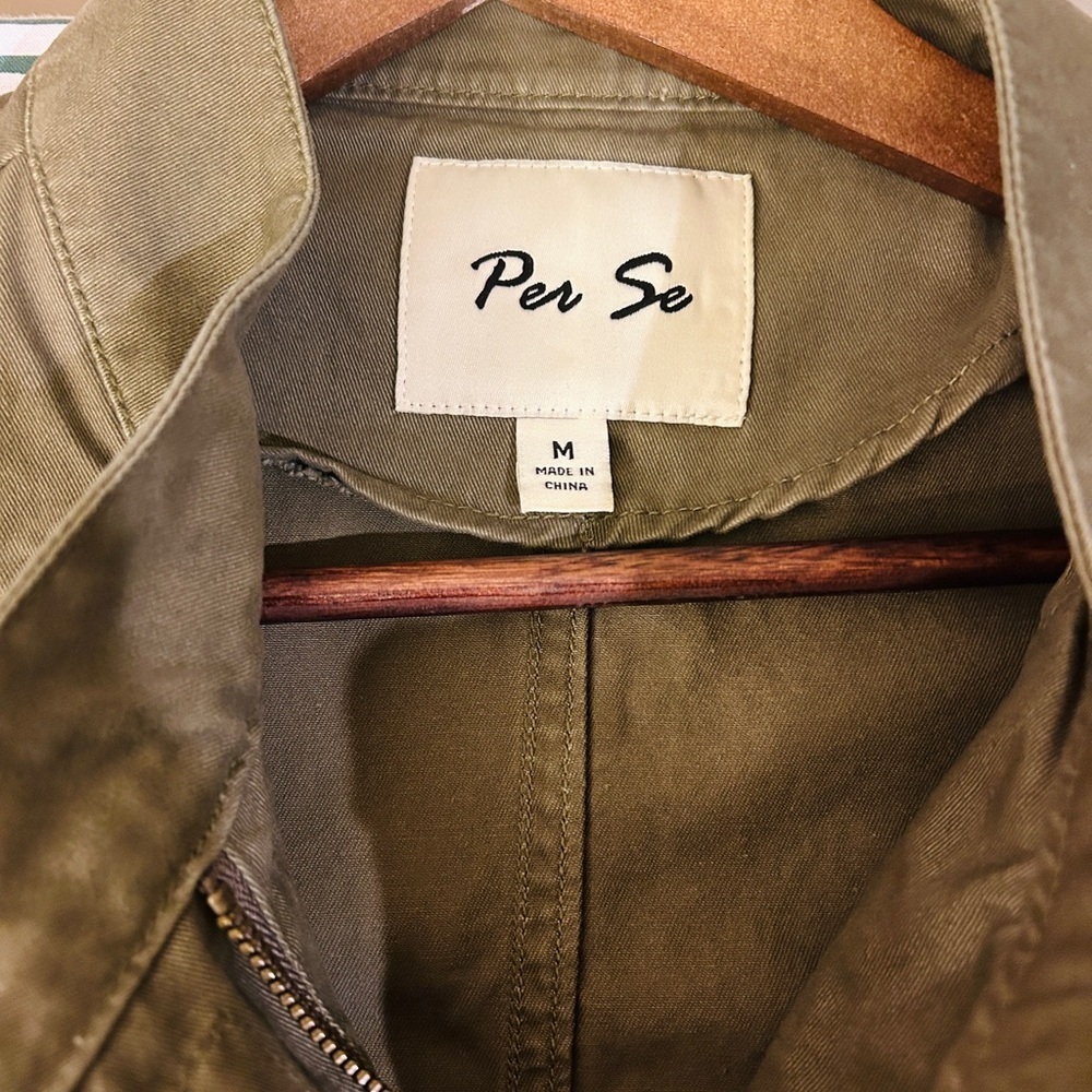 🌿 Per Se Utility Vest | Olive Green | Size M - Picture 2 of 9
